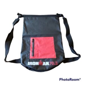 Iron man 70.3 duffle backpack black